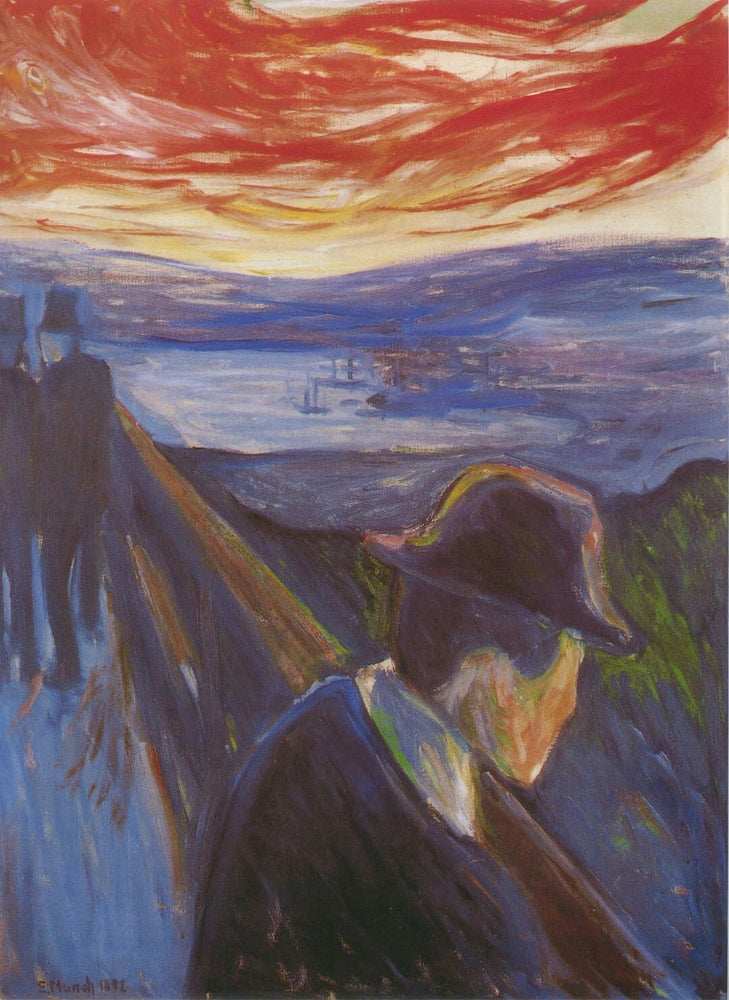 Despair - by Edvard Munch