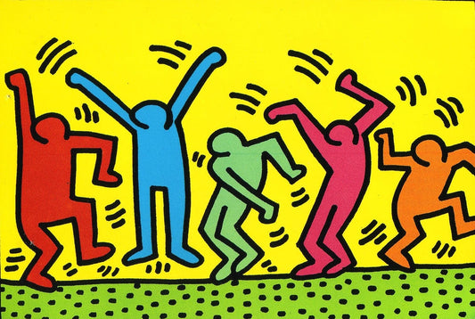 Untitled (Dance) - by Keith Haring