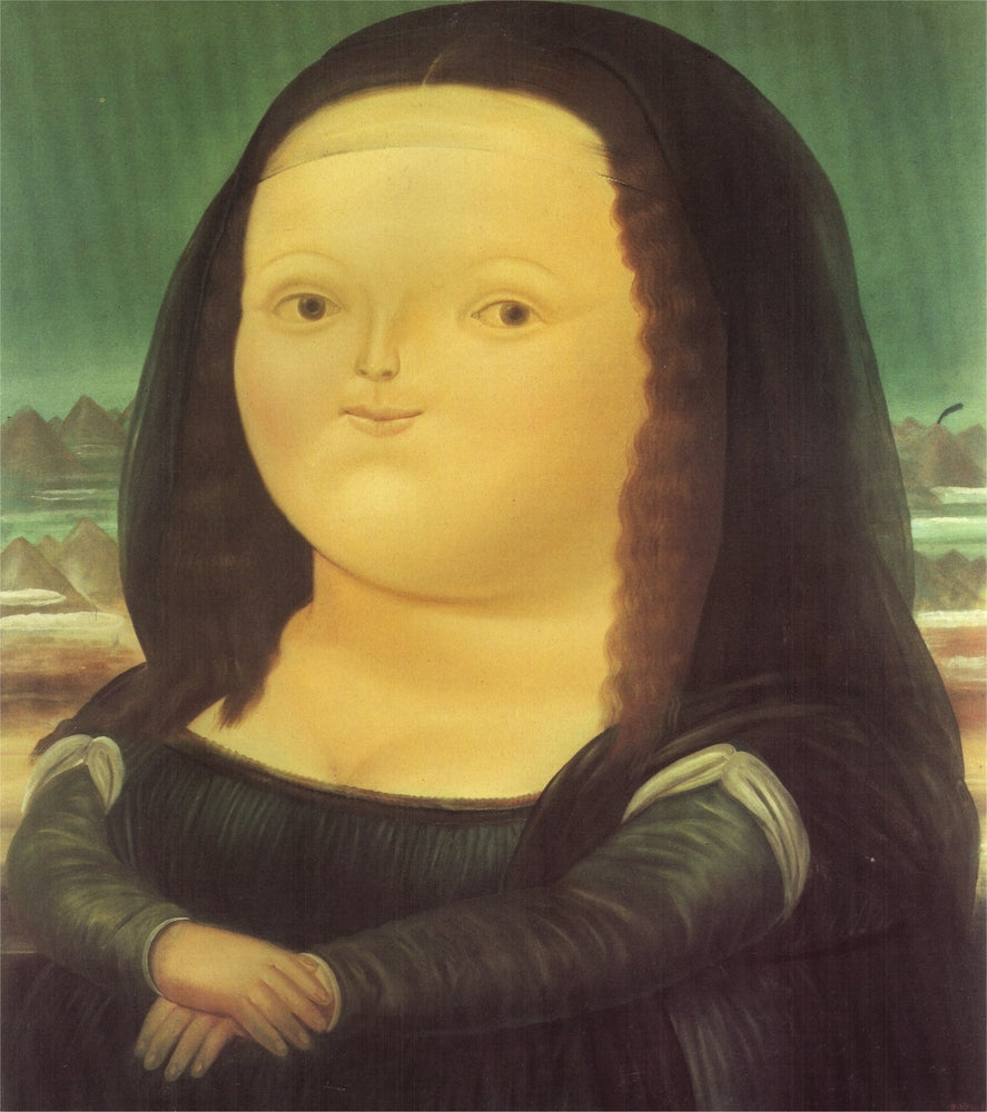 Mona Lisa - by Fernando Botero