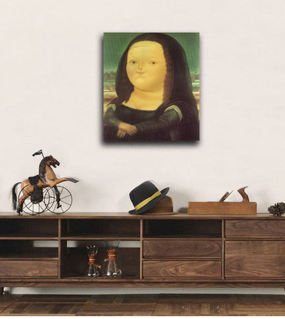 Mona Lisa - by Fernando Botero
