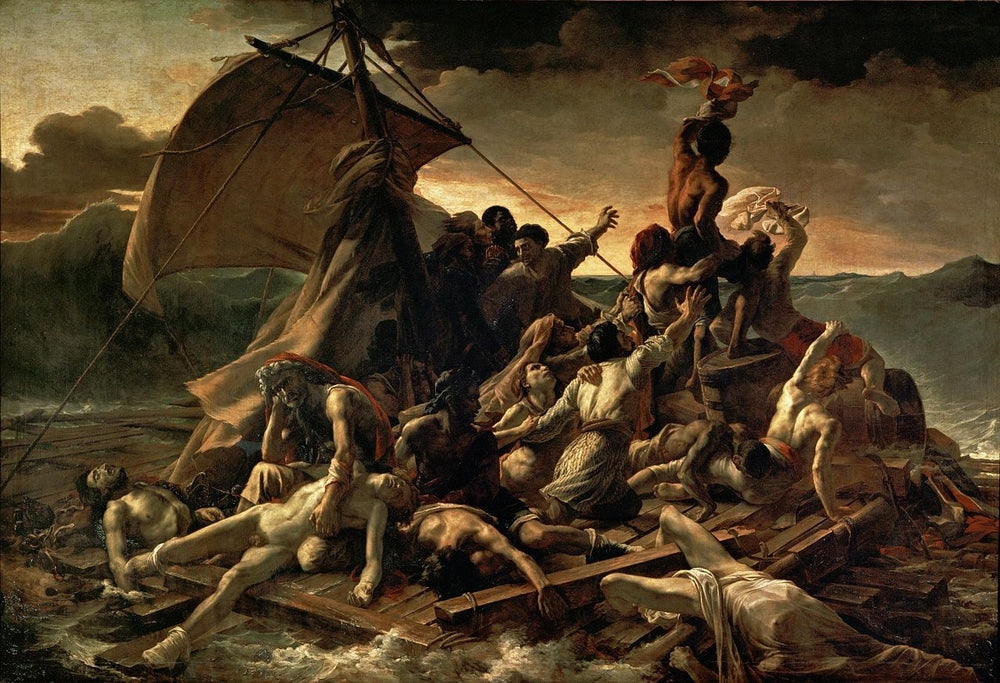 The Raft of the Medusa - by Theodore Gericault