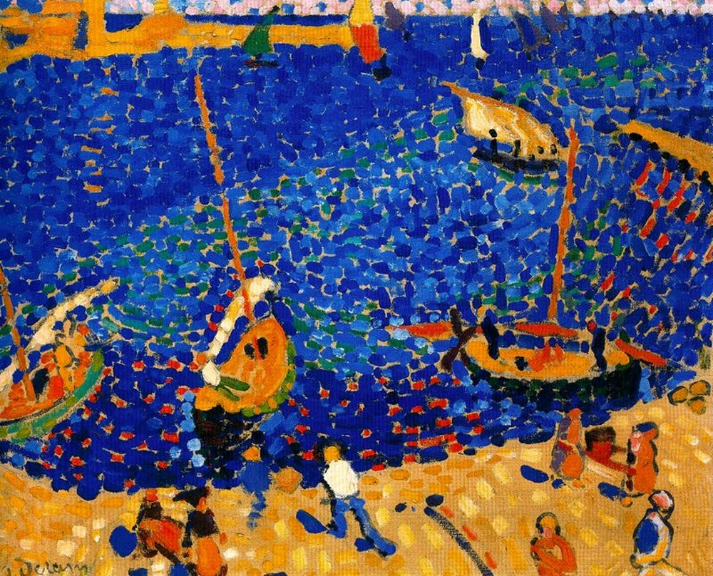 Boats at Collioure - by Andre Derain