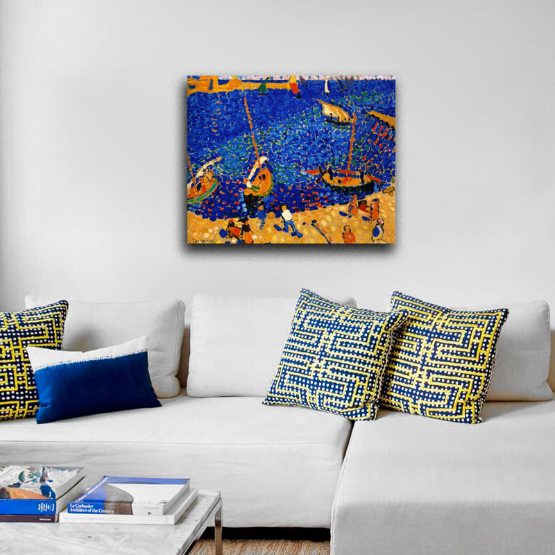 Boats at Collioure - by Andre Derain