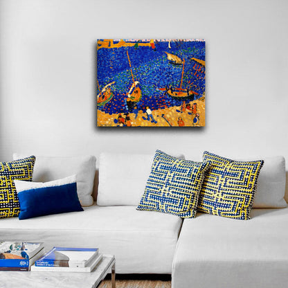 Boats at Collioure - by Andre Derain