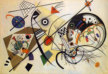 Transverse Line - by Wassily Kandinsky