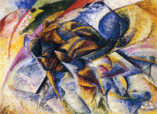 Dynamism of a Cyclist - by Umberto Boccioni