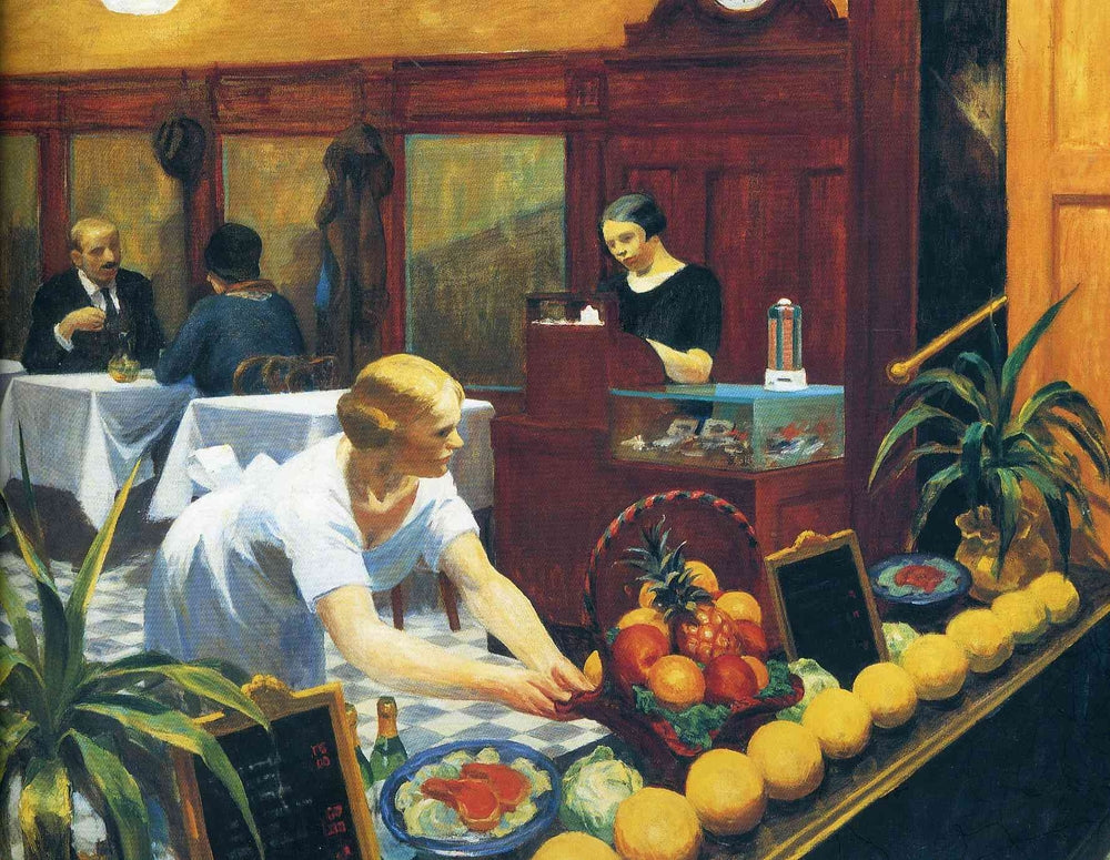 Tables for Ladies - by Edward Hopper