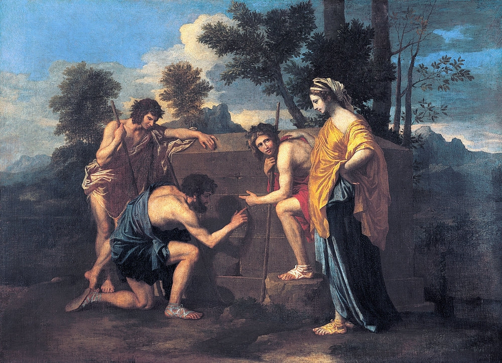 Et in Arcadia ego - by Nicolas Poussin