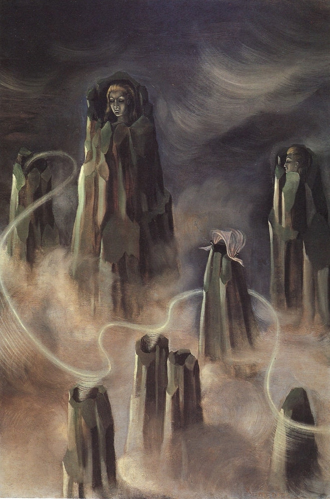 The Souls of the Mountain - by Remedios Varo