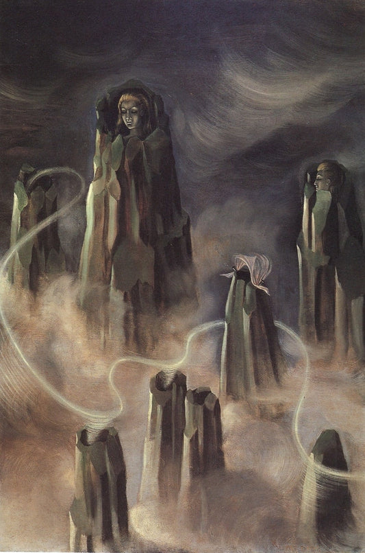 The Souls of the Mountain - by Remedios Varo