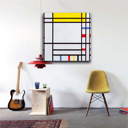 Place de la Concorde - by Piet Mondrian