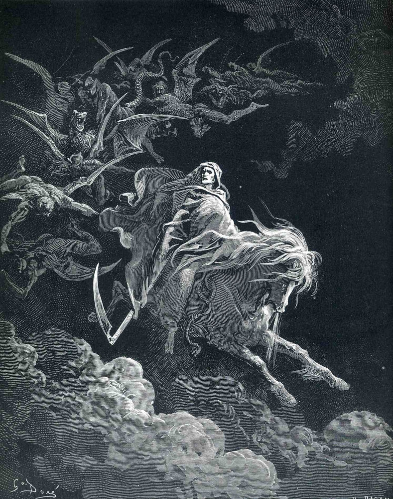 The Vision of Death - by Gustave Dore