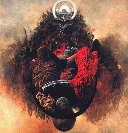 Untitled - by Zdzislaw Beksinski