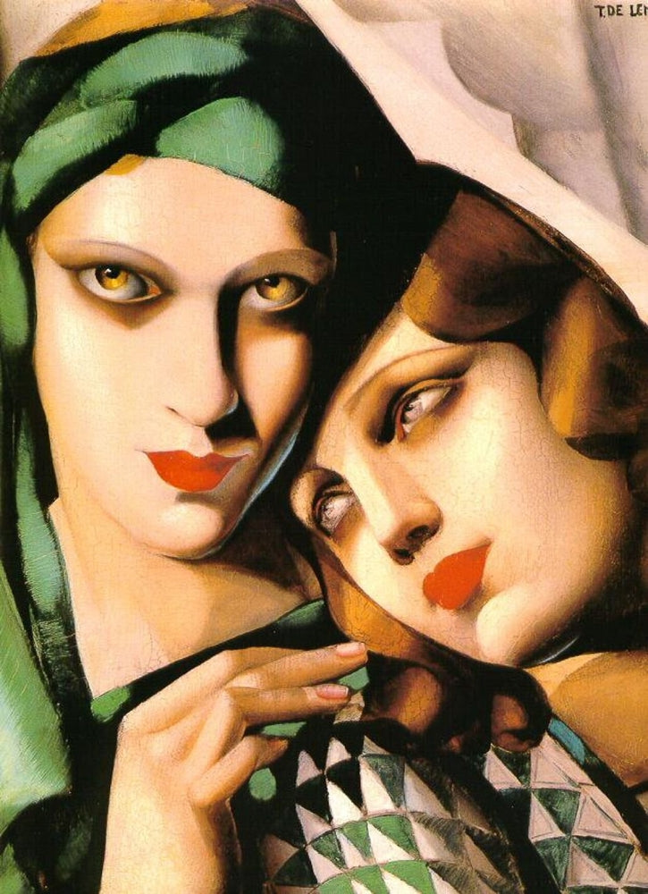 The Green Turban - by Tamara de Lempicka