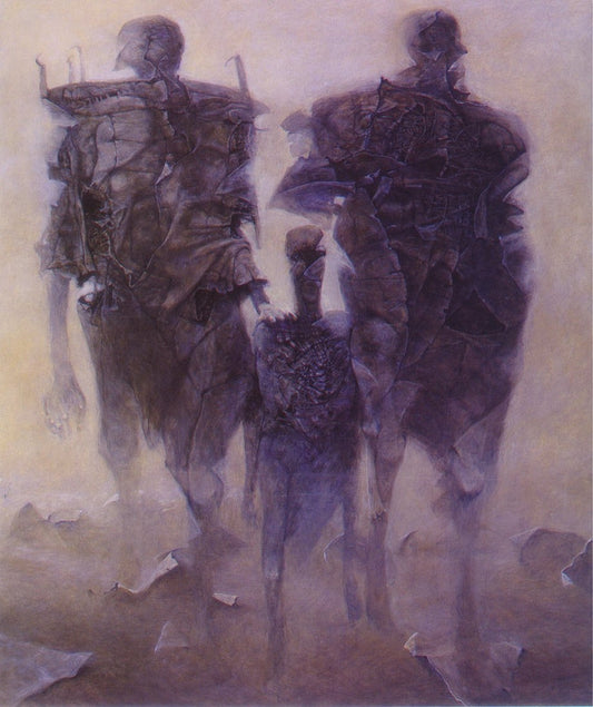 Untitled - by Zdzislaw Beksinski