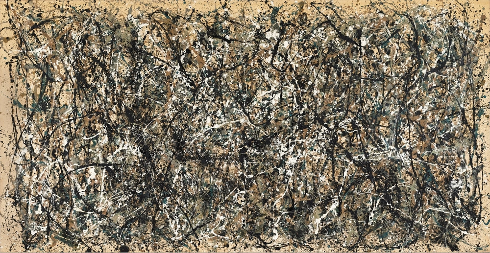 One: Number 31 - by Jackson Pollock