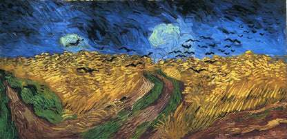 Wheatfield with Crows - by Vincent van Gogh