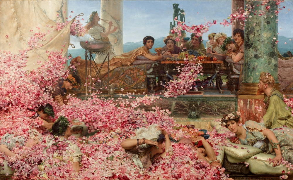 The Roses of Heliogabalus - by Sir Lawrence Alma-Tadema