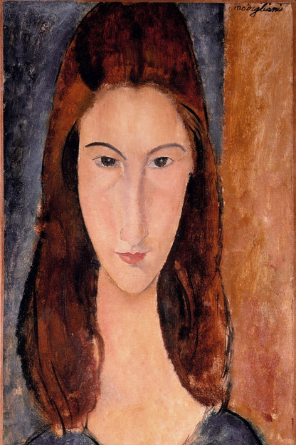 Jeanne Hebuterne - by Amedeo Modigliani