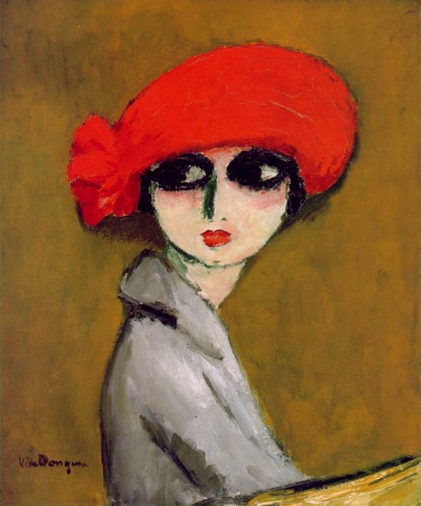 The Corn Poppy - by Kees van Dongen