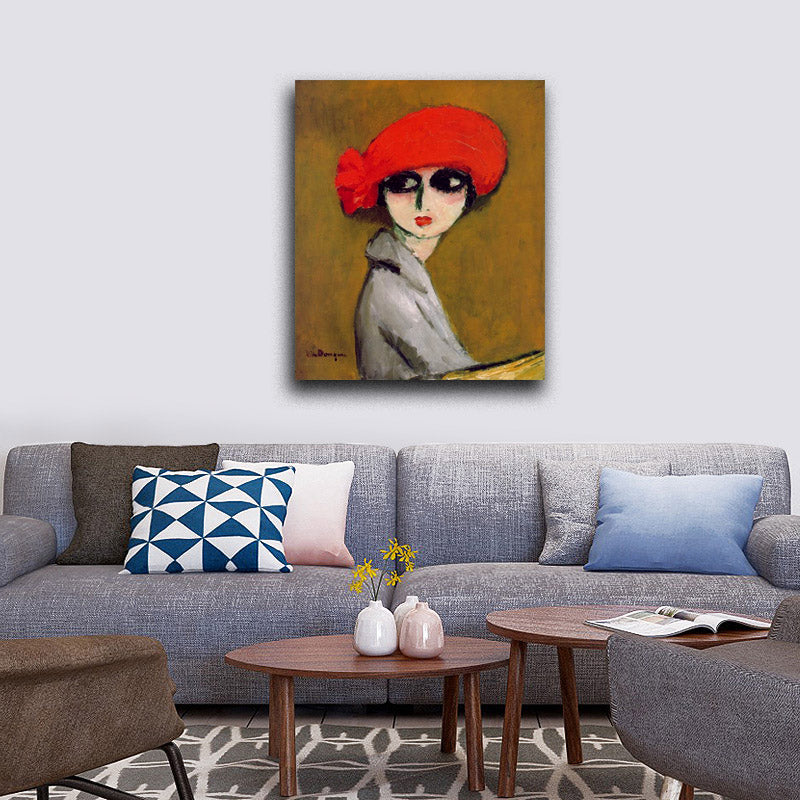 The Corn Poppy - by Kees van Dongen