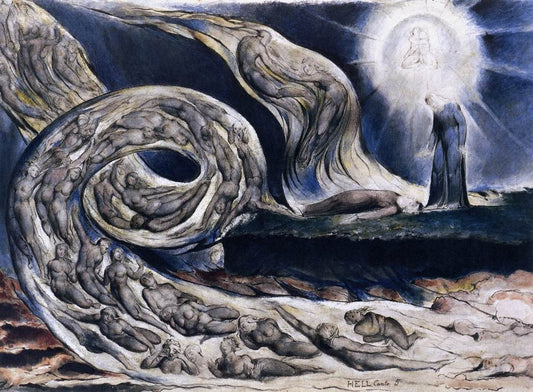 The Lovers Whirlwind - by William Blake