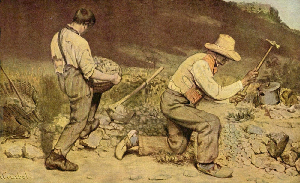 The Stone Breakers - by Gustave Courbet