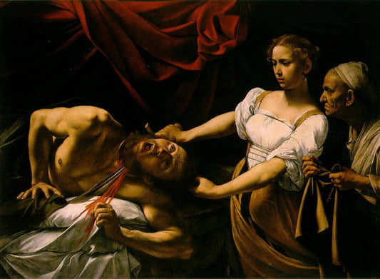 Judith Beheading Holofernes - by Caravaggio