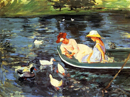 Summertime - by Mary Cassatt