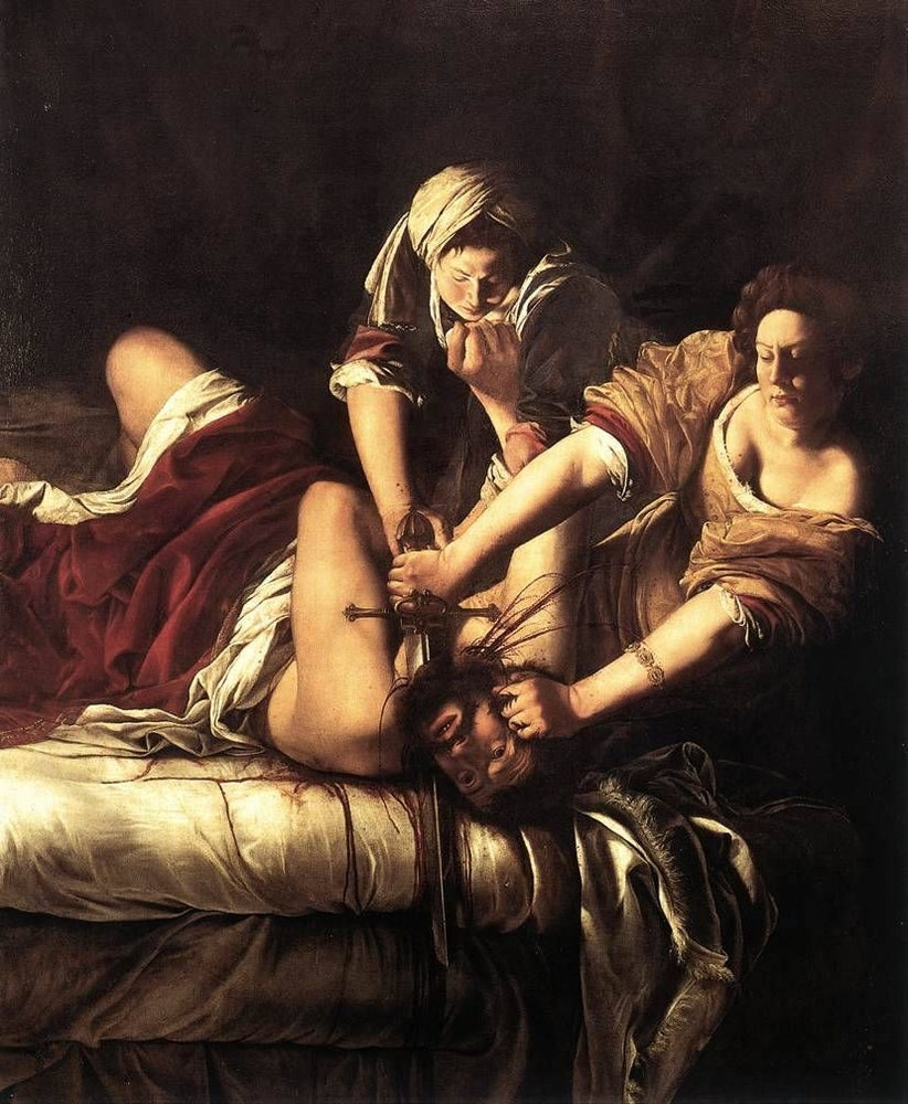 Judith Beheading Holofernes - by Artemisia Gentileschi