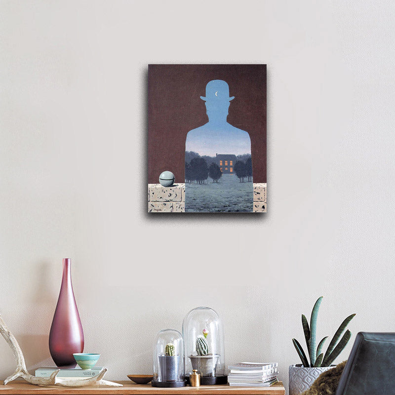 The happy donor - by Rene Magritte