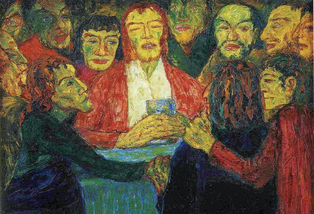 The Last Supper - by Emil Nolde