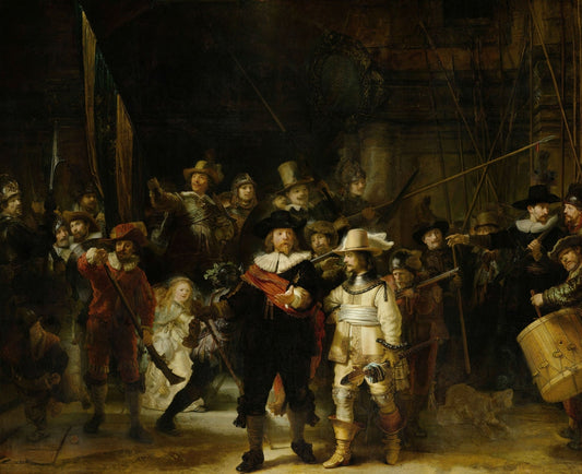 Night Watch - by Rembrandt Van Rijn