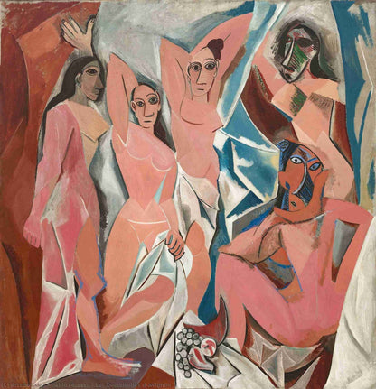 Les Demoiselles d'Avignon - by Pablo Picasso