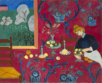 Harmony in Red - by Henri Matisse