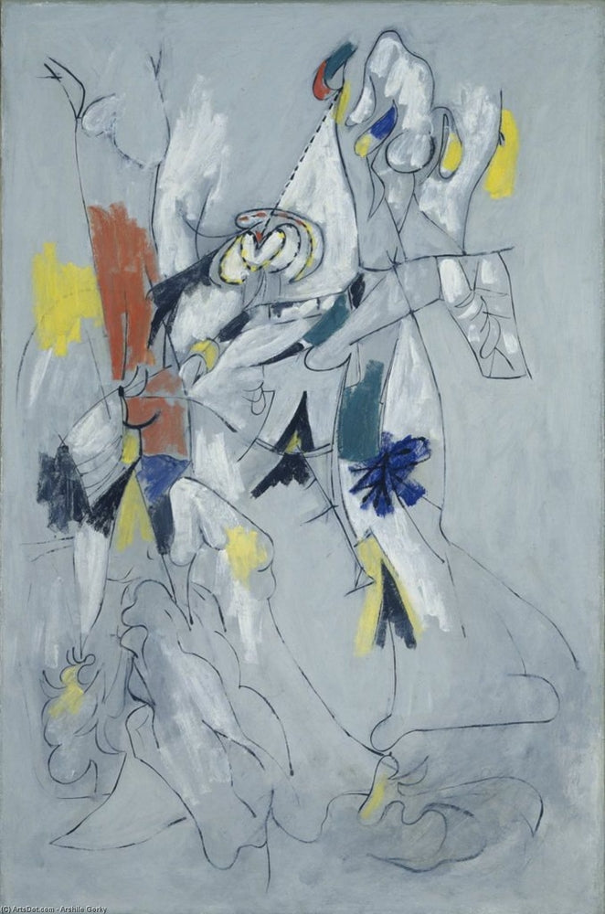 Waterfall - by Arshile Gorky