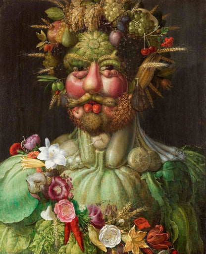 Vortumnus (Vertumno) - by Giuseppe Arcimboldo