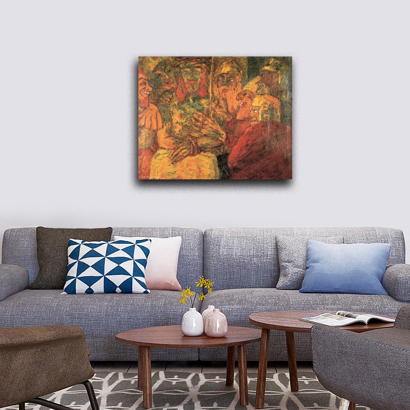 The Mocking of Christ - by Emil Nolde