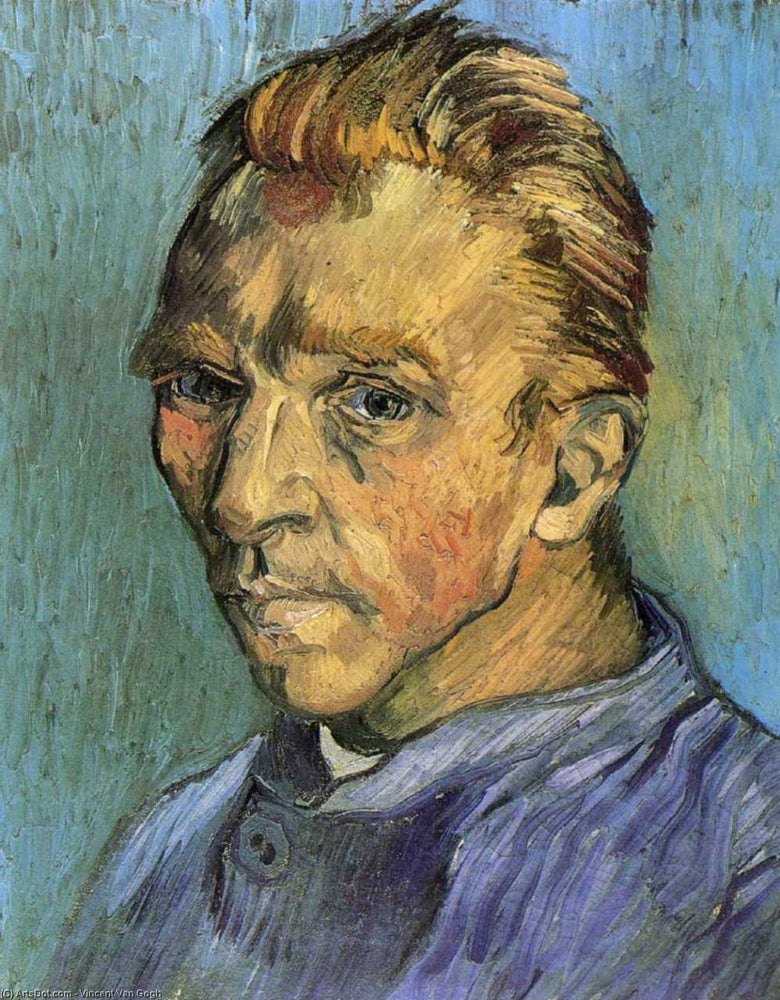 Self Portrait - by Vincent Van Gogh