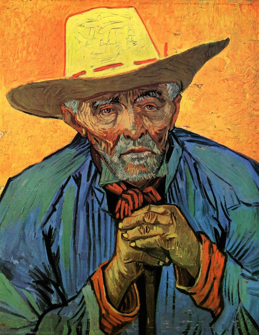 Portrait of Patience Escalier - by Vincent Van Gogh