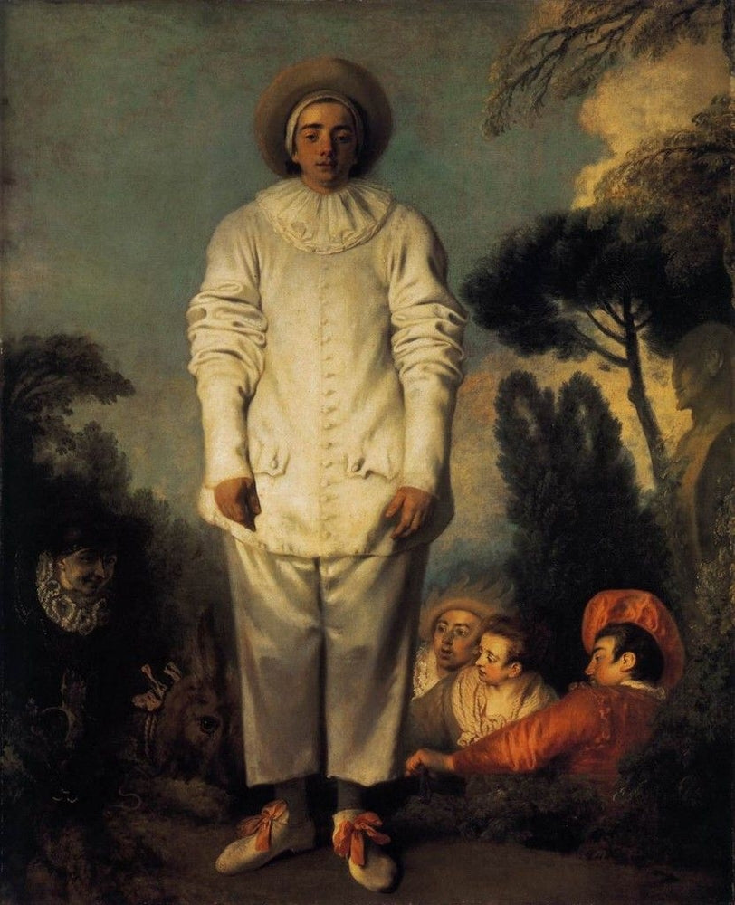 Gilles - by Jean Antoine Watteau