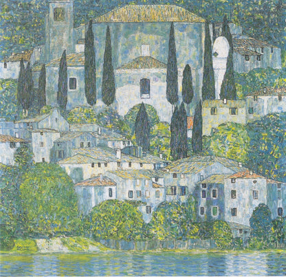 Church in Cassone - by Gustav Klimt