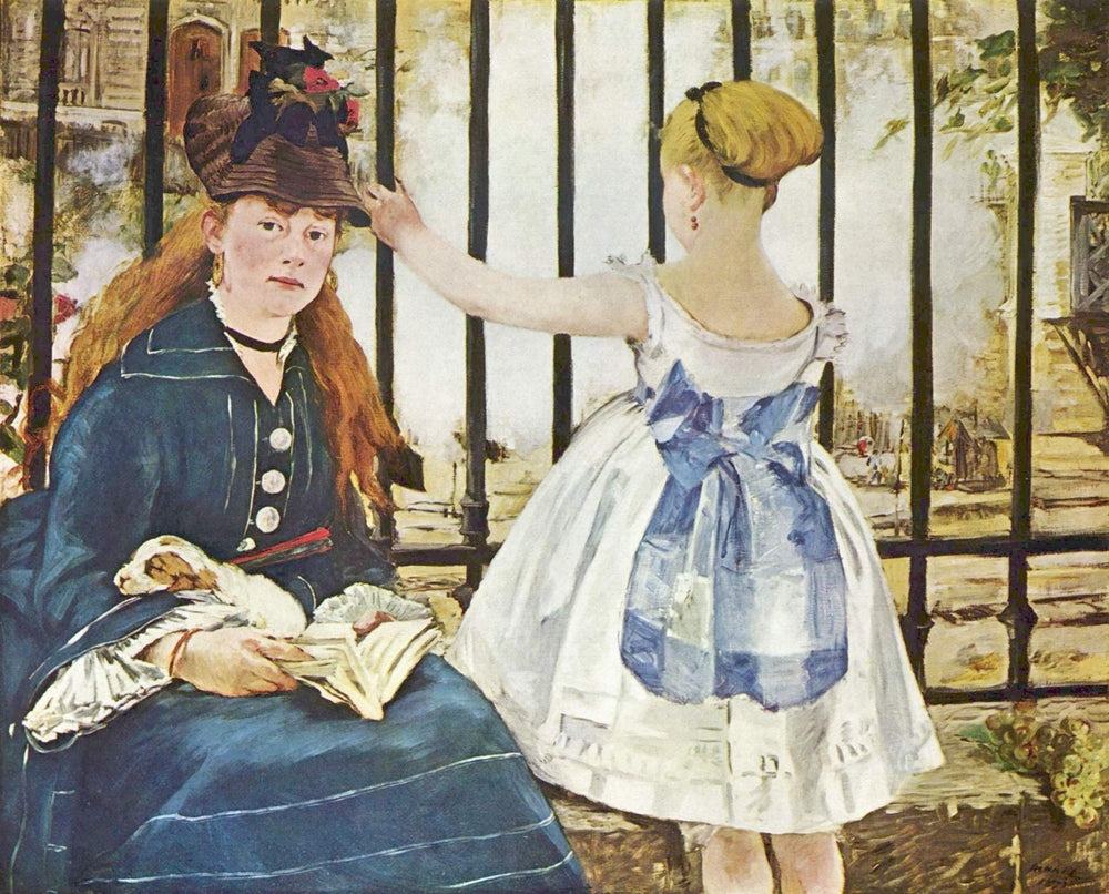 Railway - by Edouard Manet