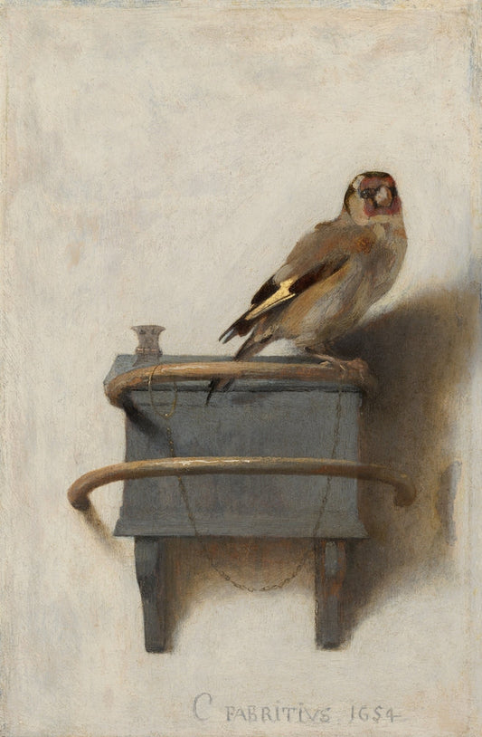 The Goldfinch - by Carel Fabritius