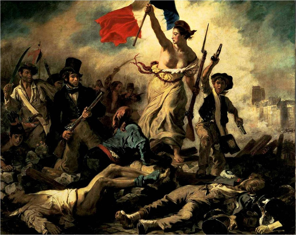 Liberty Leading the People - by Eugene Delacroix