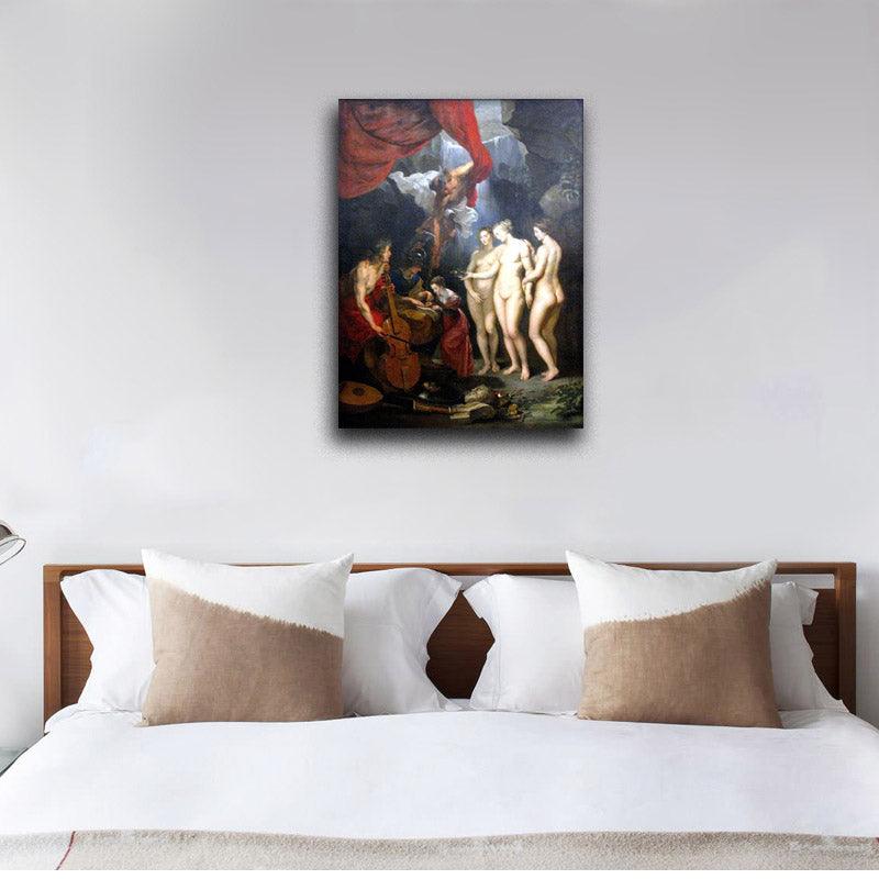 3. Education of the Princess - by Peter Paul Rubens - Odsan Art Print