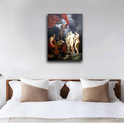 3. Education of the Princess - by Peter Paul Rubens - Odsan Art Print