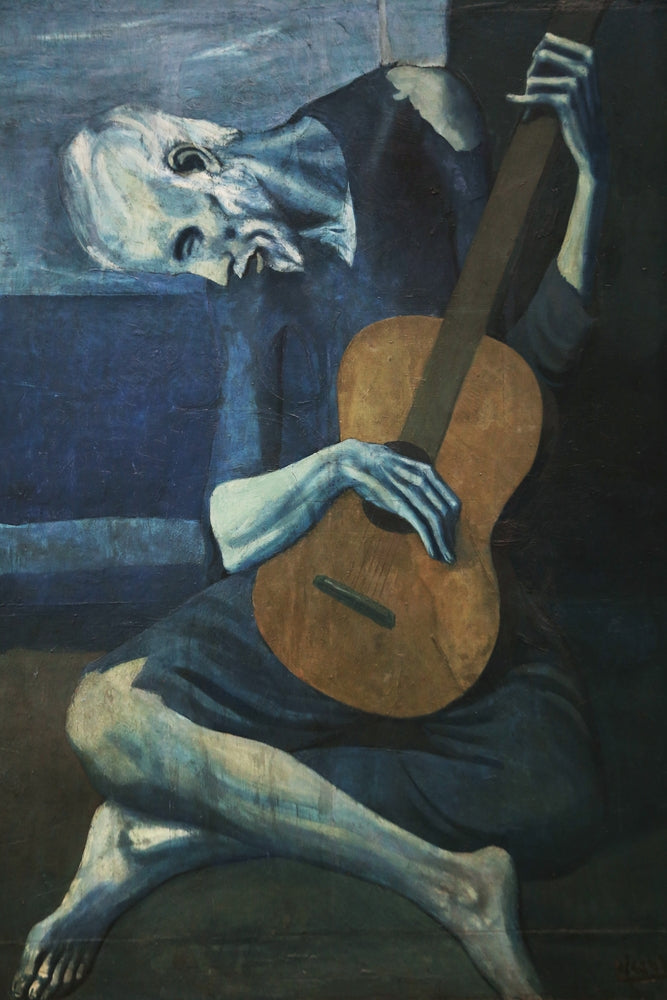 The old blind guitarist - by Pablo Picasso