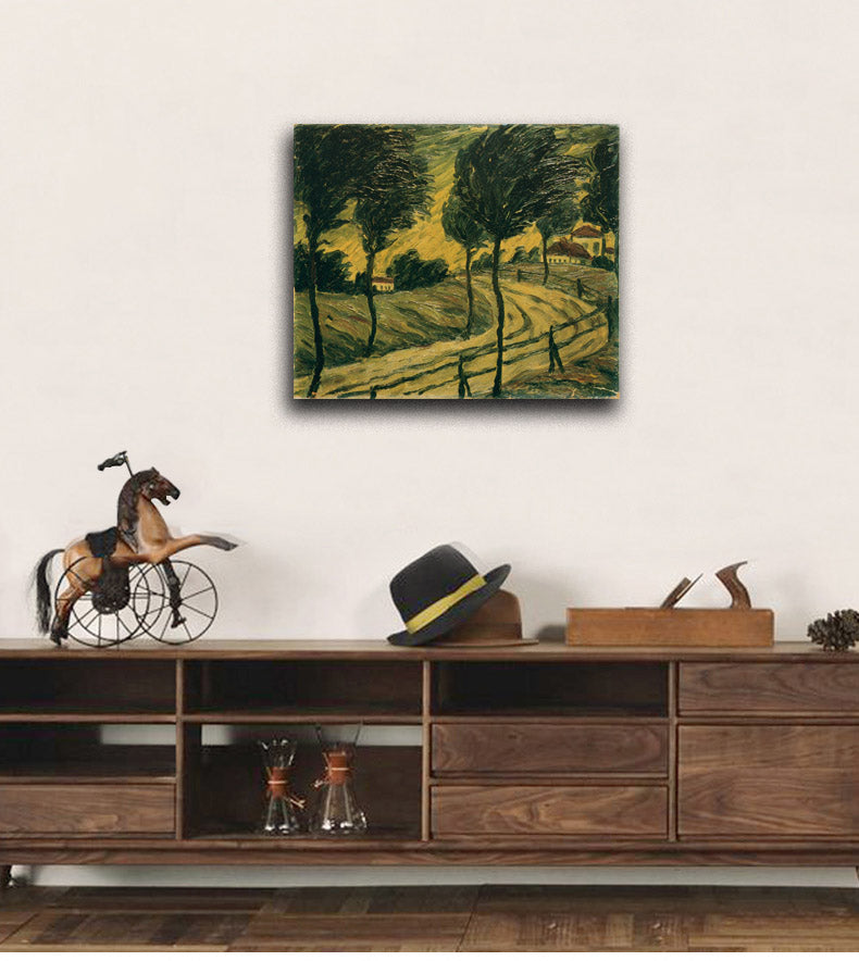 Storm - by Walter Gramatté