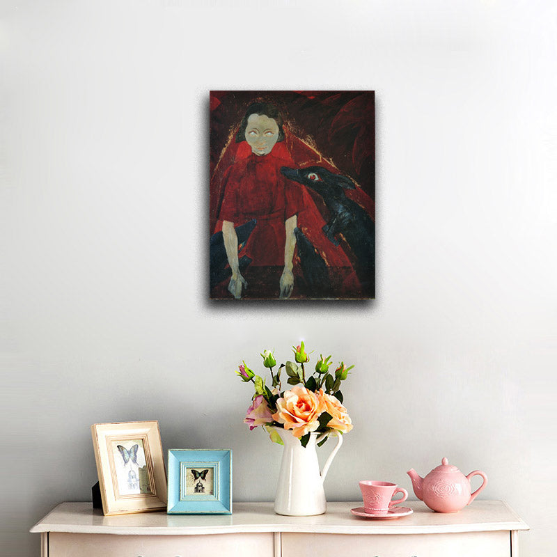 The Dreamer - by Walter Gramatté